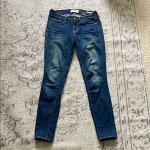 Frame Women's Blue Jeans - Le Skinny de Jeanne in Colombia Road wash
